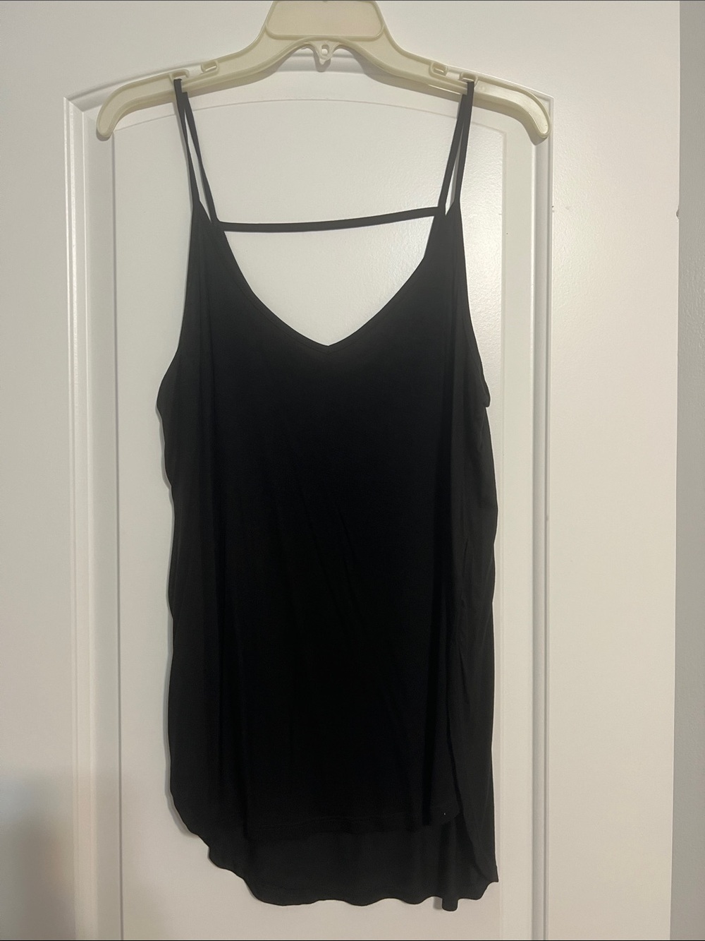 Z Supply Black Double-Strap V-Neck Cami